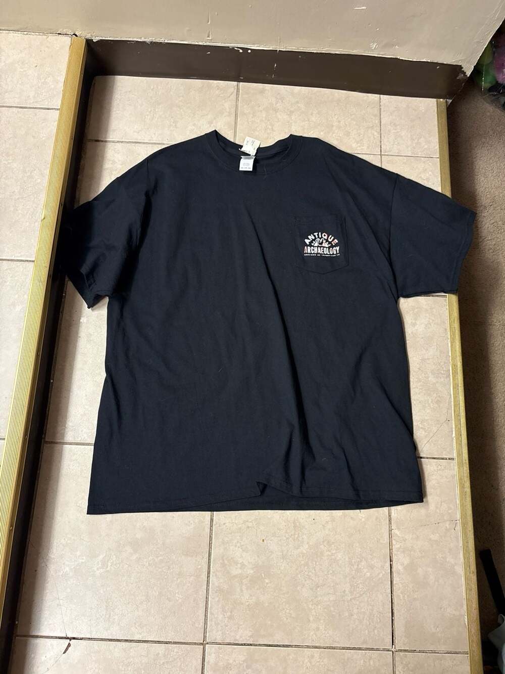 Antique Archaeology Respect the Rust Pocket Graphic T-Shirt